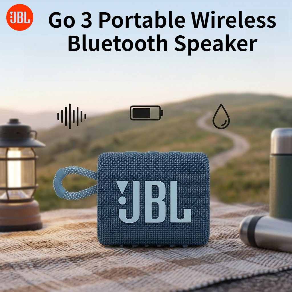 JBL Go 3 Portable Wireless Blu - Jbl Speaker Go 4 ulasan dan harga