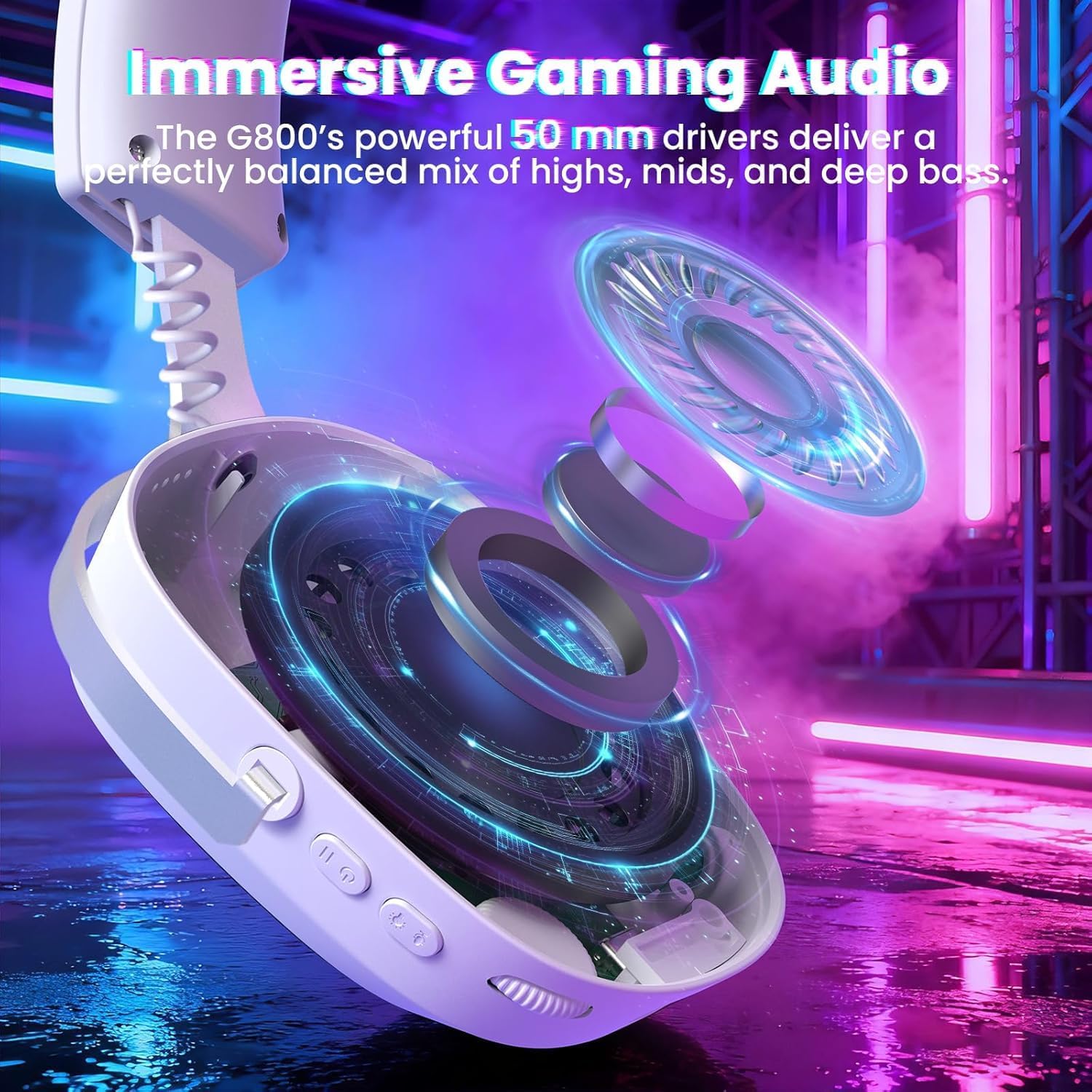 ATTACK SHARK G800 Wireless Gam - Gaming Headset Rgb ulasan dan harga
